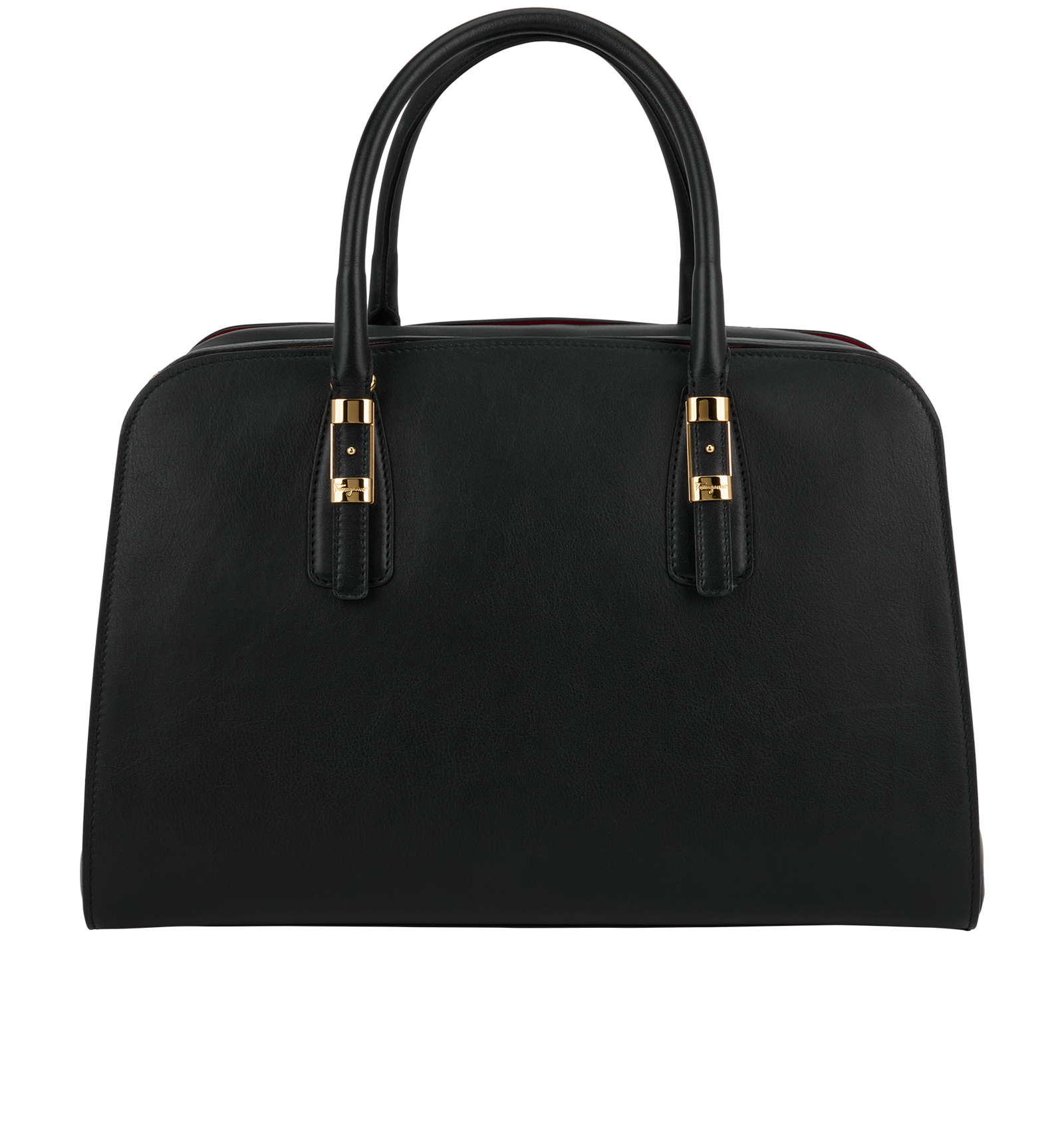 Emmy Tote, &pound;330, Handbags, Black, Leather, Back view